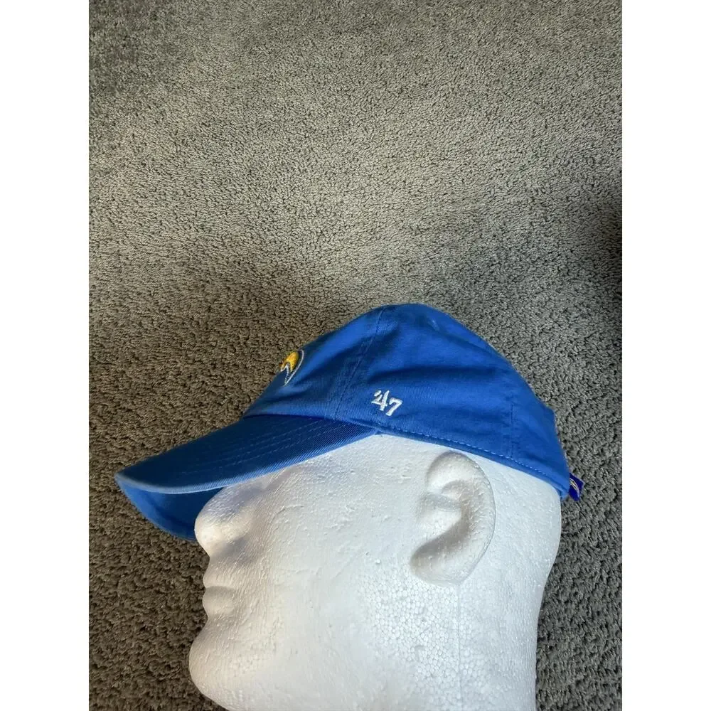 Los Angeles Chargers Hat Cap One Size Blue Boys NFL Football Strap Back 47 Brand